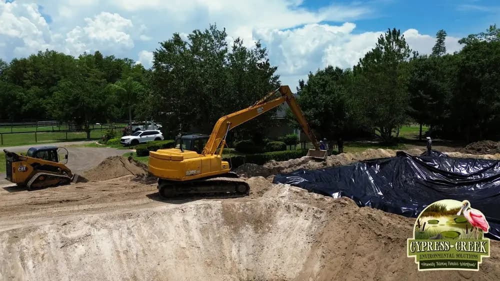 Land Clearing work by Cypress Creek Environmental Solutions